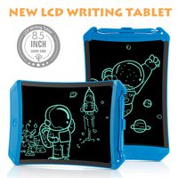 KOKODI Girl Boy Toys, Gifts for 3-6 Year Old Girls Boys, 8.5 Inch LCD Writing Tablet with Colorful Screen Doodle Board Drawing Board with Lock Function for Little Girl Boy Birthday (Dark-Blue)
