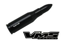 VMS Racing 223 Cal Caliber BLACK BULLET 3 inch Heavy Gauge CNC Machined Billet Aluminum Short ANTENNA Compatible with Chrysler Crossfire