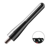 JAPower Replacement Antenna Compatible with Mini Clubman 2008-2015 | 3 inches-Titanium