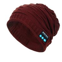 Hat Music Bluetooth Beanie Headphones Slouchy Skully for Women Men