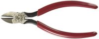 Klein Tools D252-6 All-Purpose Diagonal Cutting Pliers, Short Jaws and Beveled Edges and Hot-Riveted Joint, 6-Inches