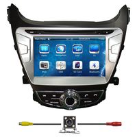 Bluelotus8"Car GPS Navigation System Car Stereo DVD Player for Hyundai Elantra 2014 with Bluetooth+TV+Radio+Steering Wheel Control+RDS+Sd/usb+AUX IN+ Free Backup Camera+US Map