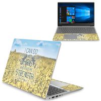 MightySkins Skin Compatible with Lenovo Ideapad 330S 15" (2018) - Through Christ | Protective, Durable, and Unique Vinyl Decal wrap Cover | Easy to Apply, Remove, and Change Styles | Made in The USA