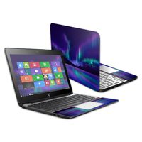 Mightyskins Skin Compatible with Hp Chromebook 11 G5 11.6" - Aurora Borealis | Protective, Durable, and Unique Vinyl Decal Wrap Cover | Easy to Apply, Remove, and Change Styles | Made in The USA
