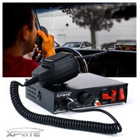 Xprite 200 Watt 8 Tones Emergency Warning Siren PA System Kit w/Handheld Microphone & Light Control Switches (Speaker Not Included)