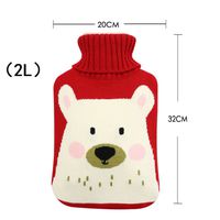 Hot water bottle Hot water bottle christmas Children hot water bottle Hot water bottle pvc Hot water bottle explosion-prooff2l-christmas-F