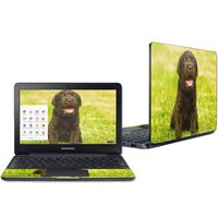 Mightyskins Skin Compatible with Samsung Chromebook 3 11.6" Wrap Cover Sticker Skins Pup