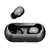 Dudios Bluetooth 5.0 Wireless Earbuds, Zeus Air True Wireless Headphone HiFi Stereo Sound Mini in-Ear Sweatproof Headset (One-Button Control, 4 hrs Playtime, Auto Pairing) (Black-Plus)