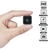 CHUO 1080P HD Mini Hidden Camera Night Vision Motion Detection Security Home Office Car Surveillance Cam