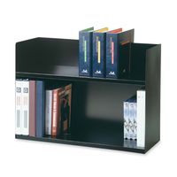 Steelmaster Two Tier Book Rack, 1 Each (26423BRBK)
