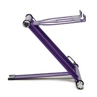 CRANE Stand Classic Universal Stand for Laptops, Tablets and Projectors with Nylon Carry Bag (Purple)