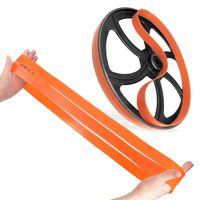 2 Pack Urethane Band Saw Tires - FIts 14 inch x 1 inch x .095 - No Adhesive Needed - Compatible with Branded Band Saws Including Jet Grizzly, Powermatic