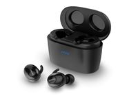 Philips Upbeat True Wireless Headphones (70+ Hours of Playtime) with Power Bank Charging Case - Charges Phones (SHB2515BK)