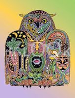 Hi-Look Microfiber Cleaning Cloth - Owl