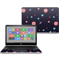 Mightyskins Skin Compatible with Hp Pavilion X360 14" (2017) - Bright Night Sky | Protective, Durable, and Unique Vinyl Decal Wrap Cover | Easy to Apply, Remove, and Change Styles | Made in The USA