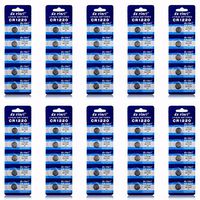 S&MO 50X 3V Lithium Button/Coin Cells Batteries CR1220 BR1220 DL1220 ECR1220 LM1220