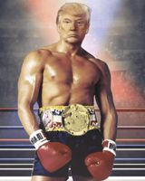 President Donald J Trump Rocky Balboa Photo American Presidents Photo Art Military Photos Artwork 8x10