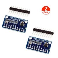 Organizer 2pcs ADS1115 16 Bit 16 Byte 4 Channel I2C IIC Analog-to-Digital ADC PGA Converter with Programmable Gain Amplifier High Precision ADC Converter Development Board for Arduino Raspberry Pi