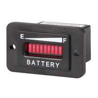 AIMILAR 36V LED Battery Indicator - Battery Charge Discharge Gauge Meter for Lead-Acid Battery Motorcycle Golf Cart Car Jet Ski (36V)