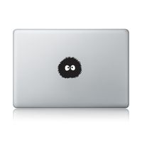 Soot Sprites"Glowing" Spirited Away Studio Ghibli Hayao Miyazaki Vinyl Decal- Apple Mac Air Pro Laptop Sticker