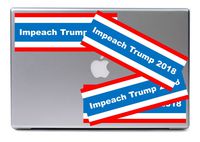 Impeach Trump 2018 Laptop/Bumper Sticker