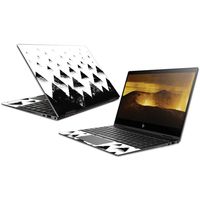 Mightyskins Skin Compatible With Hp Envy X360 Convertible 13" (2018) - Black Hills | Protective, Durable, And Unique Vinyl Decal Wrap Cover | Easy To Apply, Remove, And Change Styles | Made In The Usa