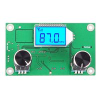 Icstation Digital FM Radio Wireless Receiver Module LCD Display DSP PLL 76.0MHz-108.0MHz