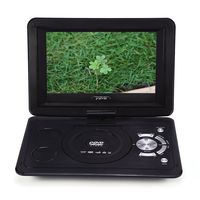 ASHATA 13.9inch HD TV Portable DVD Player with Eye-Protected Swivel Screen 800480 Resolution 16:9 LCD Screen,Support TV/Game/FM Radio Function.(Black)