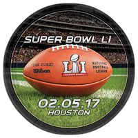 NFL Super Bowl 51 9 Inch Party Plates, 8-Count