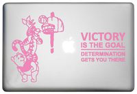 WallDecalsAndArt Winnie The Pooh Friends Character Sticker Art Decor Decal is a Winnie The Pooh Friends Playing Ball. Laptop Sizes 11, 12, 13 and 15 inch. Many Colors-Soft Pink