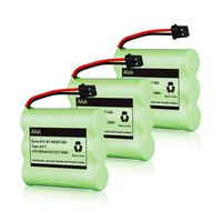 iMah BT800 BT-905 3.6V Cordless Phone Battery, Also fits Uniden BT905 RadioShack 2302339 Enercell 23-895 (Pack of 3)