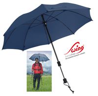 Euroschirm - Swing Handsfree - Parapluie de trekking - Bleu marine