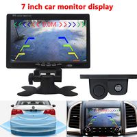 LFJNET 7 Inches AHD HD Smart Vehicle Display Screen Monitor Screen Car Camera Reversing Radar