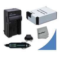 High Capacity Lithium-ion Battery Replacement with AC/DC Quick Charger Kit for GoPro Hero3+, Hero3 Digital Camera and GoPro AHDBT-301 Lithium-ion Battery