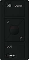 Lutron Caseta Wireless Pico Remote for Audio, Works with Sonos, PJ2-3BRL-GBL-A02, Black