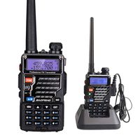 Mengshen Baofeng UV-5RE 5W Dual Band UHF/VHF 400-480/136-174 MHz Portable Ham Radio Transceiver DTMF CTCSS Two Way Radio with Free Earphone 5RE