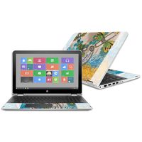 Mightyskins Skin Compatible with Hp Pavilion X360 15.6" (2016) - Capture | Protective, Durable, and Unique Vinyl Decal Wrap Cover | Easy to Apply, Remove, and Change Styles | Made in The USA