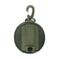 Escolourful MOLLE Carrying Case Outdoor Wallet Card Bag Waterproof Key Holder Change Coins Pouches Waist Bag