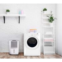 Frigidaire 50-Pint FAD504DWD High Efficiency Dehumidifier for Large Rooms/Basements with Continuous Drain & Auto Shut Off - Quiet Moisture Removal to Prevent Mildew, Allergens and Mold