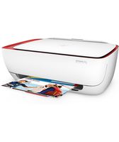 HP DeskJet 3630 Series All in One Wireless Printer (Renewed) (Red)