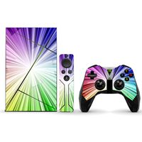 MightySkins Skin Compatible with NVIDIA Shield TV wrap Cover Sticker Skins Rainbow Explosion
