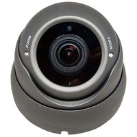 1stPV 1080P True-HD 4in1 (TVI, AHD, CVI, CVBS) CCTV Security Day/Night Color IR Dome Camera 2.8-12mm Varifocal Lens Sony 2.4 Megapixel STARVIS WDR Weather/Vandalproof Metal Housing 12VDC (Charcoal)