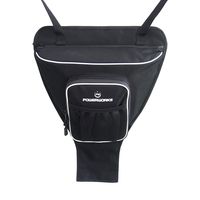 RZR Storage Bag, UTV Cab Pack Console Center Seat Bag for Polaris Razor 570 800 S 900 1000 XP, Black