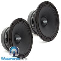 Sundown Audio SXMP-8 4-OHM 8" 250 Watts RMS Midrange Drivers (Pair)