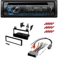 CACHÉ KIT2511 Bundle w/Single Din Car Stereo Bluetooth CD Receiver for 2002-2005 Ford Explorer w/Smart Sync, Pandora Control, Spotify, Front USB, AUX Input w/in Dash Installation Kit (4item)