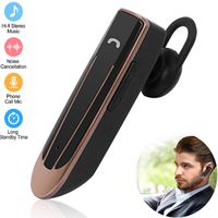 Bluetooth Headset Wireless Headphone Stereo Earphone in Ear Earbuds Hands-Free Calls with Microphone Business Earpiece Compatible with Cell Phones Samsung S10 S9 S8 Note 9 8 Motorola LG G5 G6 Tablets
