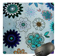 3dRose LLC 8 X 8 X 0.25 Inches Shades of Blue Mouse Pad (mp_24003_1)
