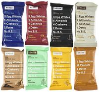 RXBAR Whole Food Protein Bar, Variety Pack of All 7 Delicious Flavors (Pack of 12)