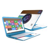 Mightyskins Skin Compatible with Hp Stream 14" (2016) - Vintage Polaroid | Protective, Durable, and Unique Vinyl Decal Wrap Cover | Easy to Apply, Remove, and Change Styles | Made in The USA