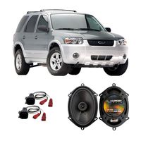 Compatible with Ford Escape Hybrid 2004-2007 Rear Door Factory Replacement Harmony HA-R68 Speakers